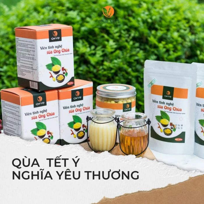 Hình ảnh sản phẩm Viên Tinh Nghệ Mật Ong Quê Việt