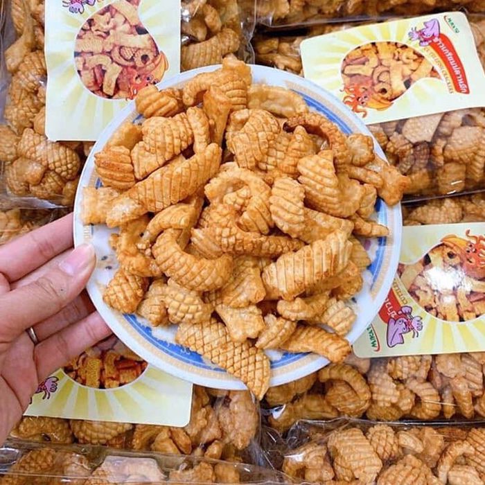 Bộ sưu tập hình ảnh Snack Mực Mikato đa dạng góc chụp