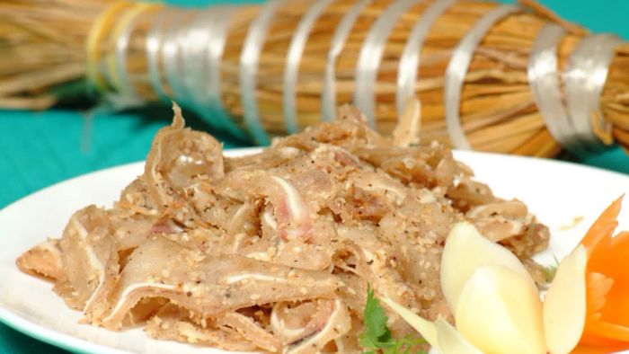 Hình ảnh tré gói lá chuối xanh mướt