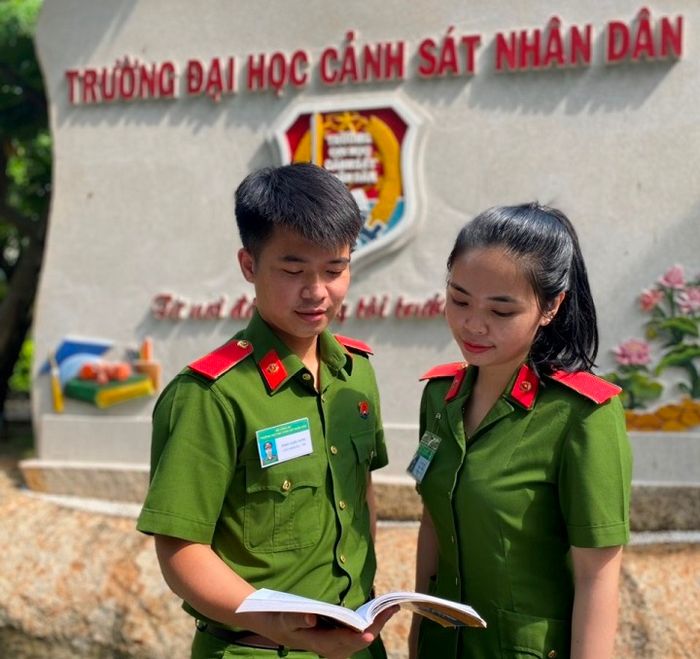 Khuôn viên Đại học Cảnh Sát Nhân Dân - Nơi đào tạo những chiến sĩ ưu tú