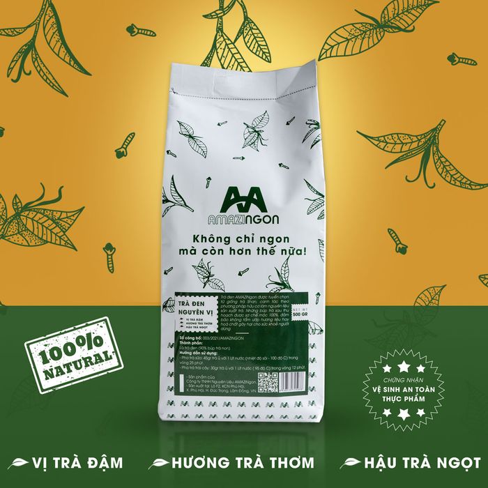 Hình ảnh 1 Trà đen AMAZINgon - Tinh hoa trà Shan hữu cơ