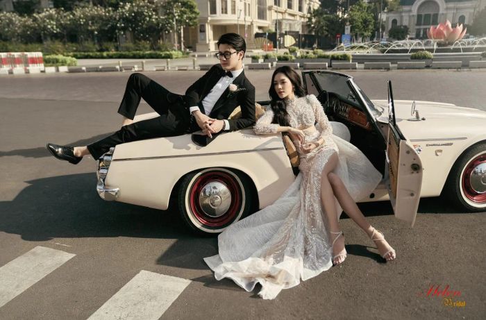 Khoảnh khắc ngọt ngào (Nguồn: Helen Bridal)