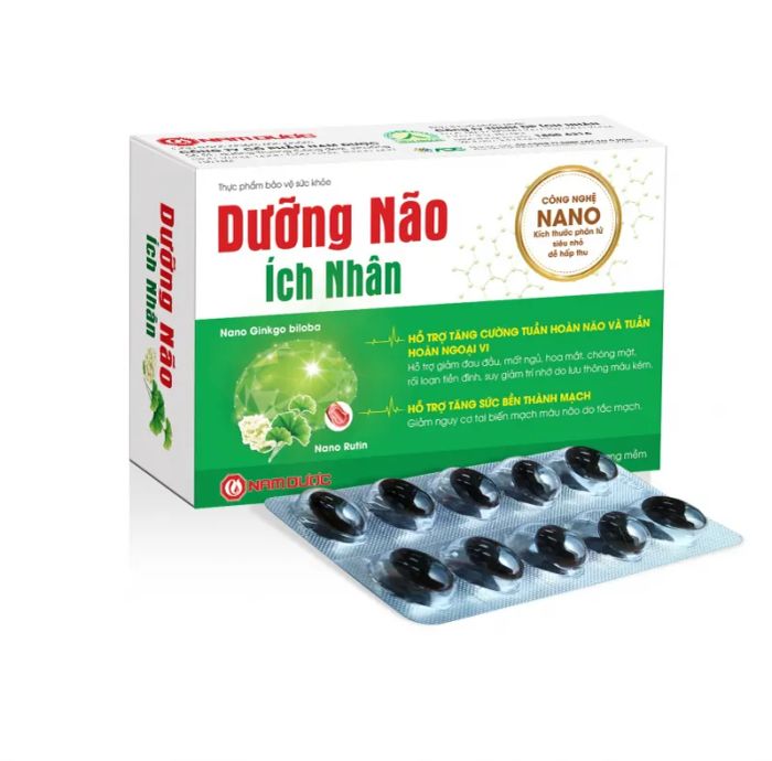 Hình ảnh chính hãng Dưỡng Não Ích Nhân - Công nghệ Nano vượt trội