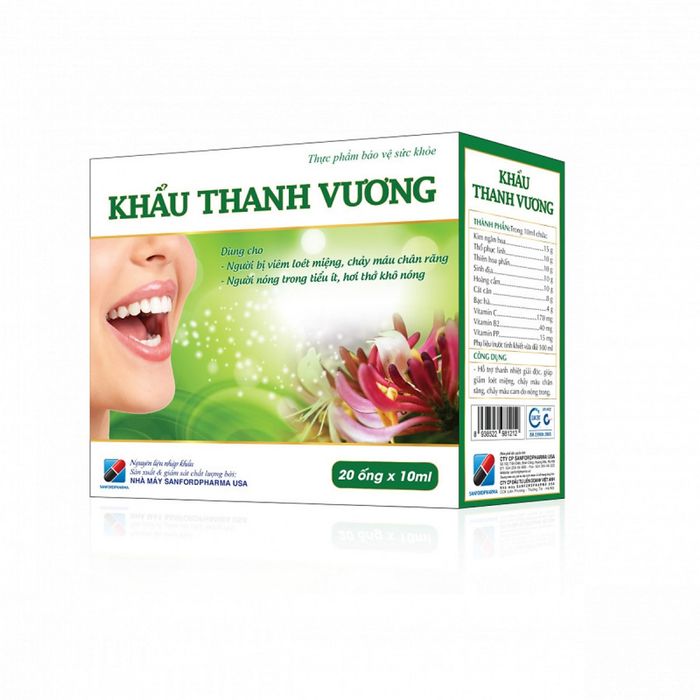 Hình ảnh sản phẩm Khẩu Thanh Vương chính hãng