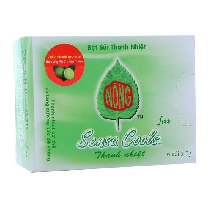 Bộ ảnh minh họa Sensa Cools - Giải pháp thanh nhiệt từ thiên nhiên