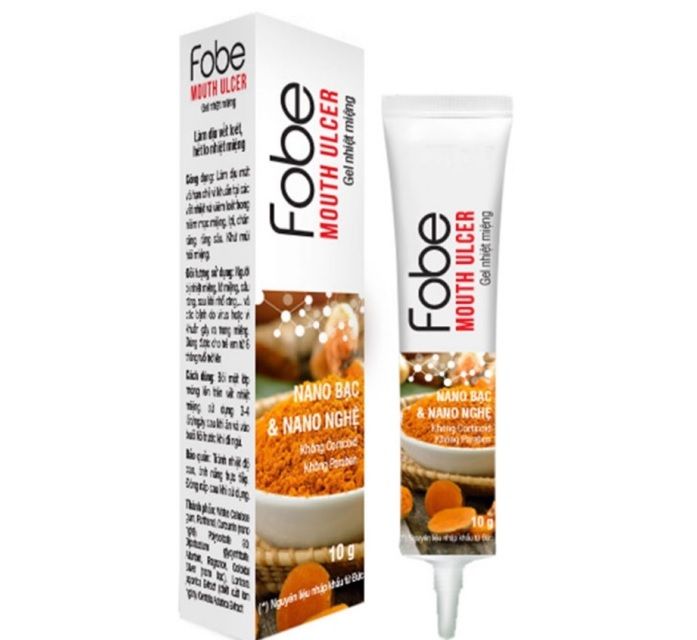 Bộ ảnh minh họa sản phẩm Fobe Mouth Ulcer đa góc nhìn