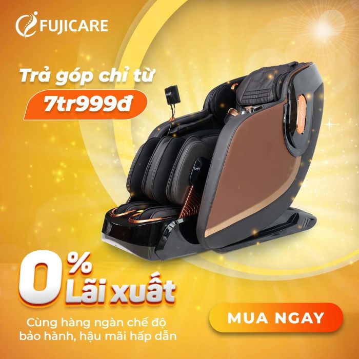 Fujicare - Hình ảnh minh họa ghế massage cao cấp