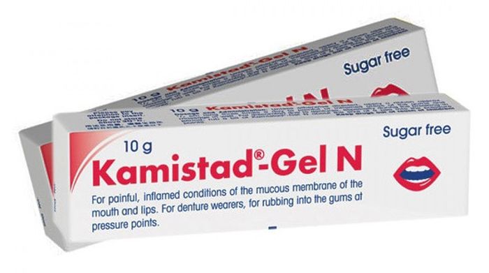 Hình ảnh chân thực Kamistad Gel N - Người bạn đồng hành của khoang miệng khỏe mạnh