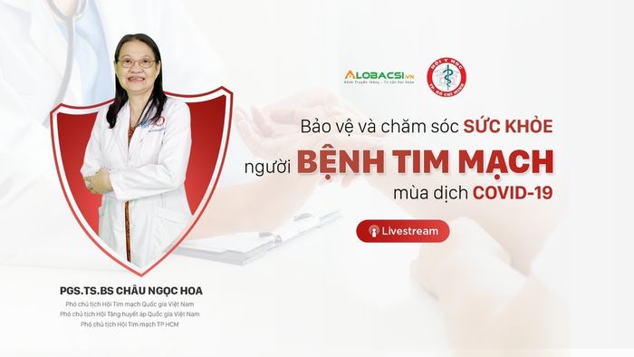 Hình ảnh PGS.TS.BS Châu Ngọc Hoa tại phòng khám tim mạch