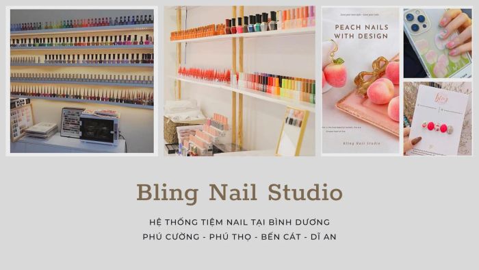 Không gian hiện đại tại Bling Nail Studio