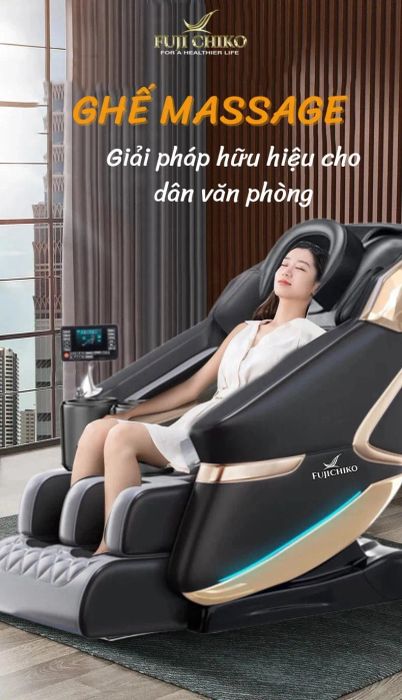 Không gian trưng bày ghế massage Fuji ChiKo
