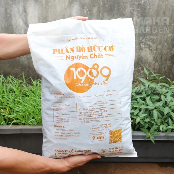 Hình ảnh sản phẩm Phân Bò Hữu Cơ 1989 Cao Cấp