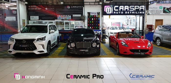 Không gian dịch vụ đẳng cấp tại Hồng Minh Auto Service