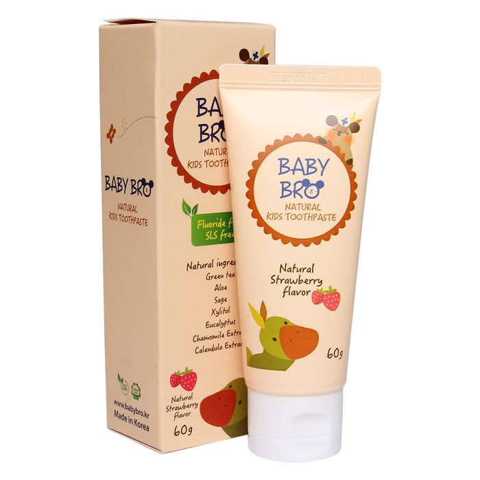 Kem đánh răng hữu cơ Baby Bro - ảnh 2