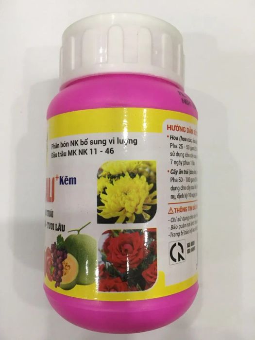 Hình ảnh thực tế phân bón Đầu Trâu Siêu Kali + Kẽm