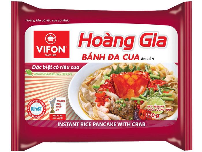 Hình ảnh sản phẩm Bánh đa cua Vifon Hoàng Gia cao cấp