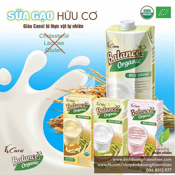 Hình ảnh thực tế Sữa gạo 4Care Balance Organic cho bé