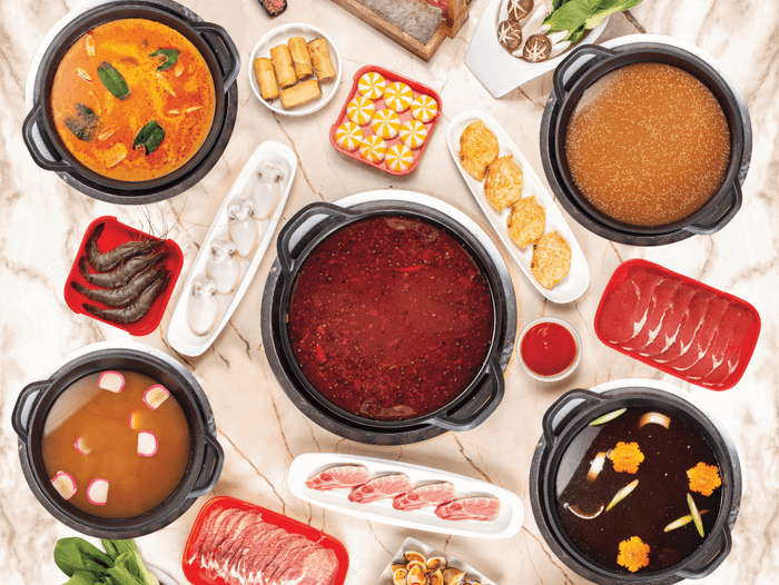 Thực đơn đa dạng với nguyên liệu tươi ngon tại Hotpot Story