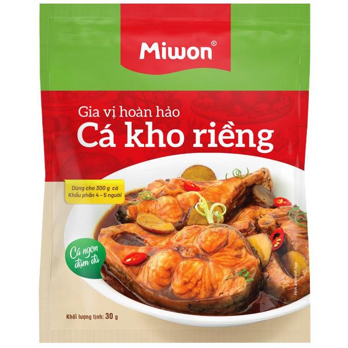 Gia Vị Hoàn Hảo Cá Kho Riềng Miwon - Hình Ảnh 2
