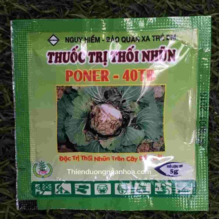 Poner-40TB - Giải pháp dạng viên sủi đặc trị thối nhũn (Ảnh minh họa 1)