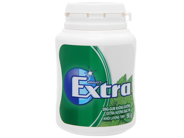 Hình ảnh Kẹo cao su không đường Extra hương bạc hà 1