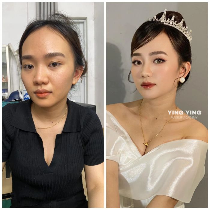 Hình ảnh thực tế lớp học tại Ying Ying MakeUp (phần 2)