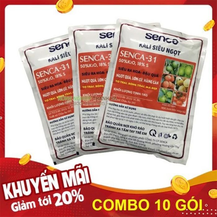 Hình ảnh sản phẩm Kali Senca -31 chính hãng