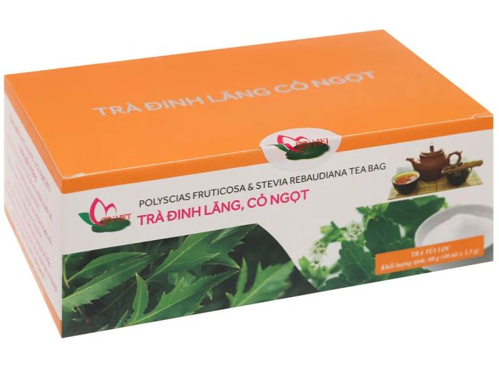 Hình ảnh Trà Đinh Lăng Cỏ Ngọt Sen Việt