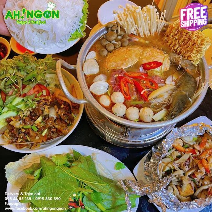 Không gian ấm cúng và món ngon tại Ah Ngon Quán
