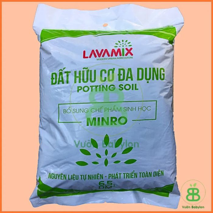 Hình ảnh minh họa đất sạch Lavamix