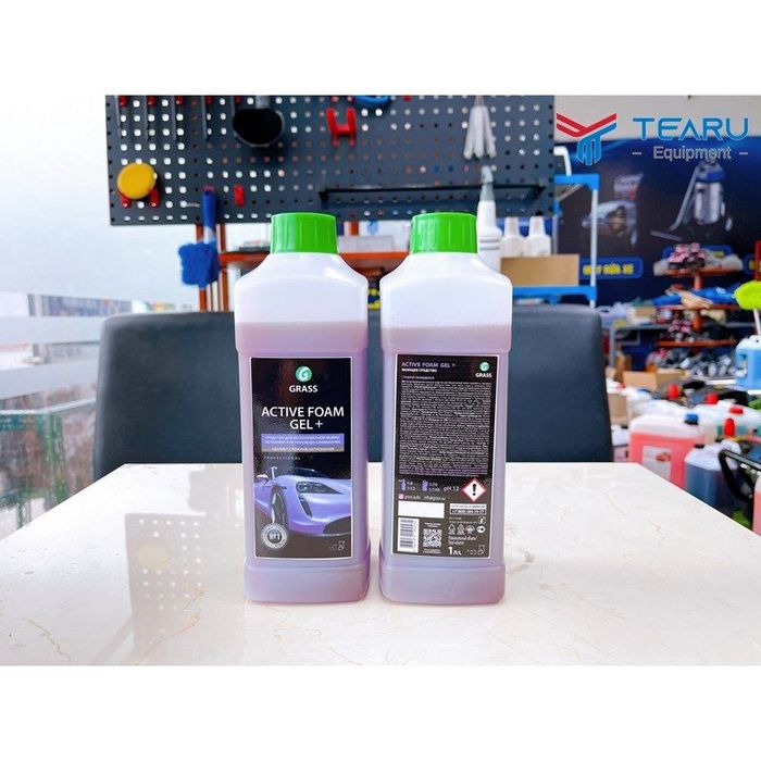 Hình ảnh thực tế ứng dụng Active Foam GEL tại garage
