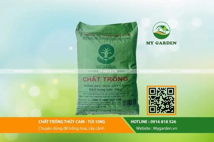 Hình ảnh minh họa đất sạch Thủy Cam 20dm3