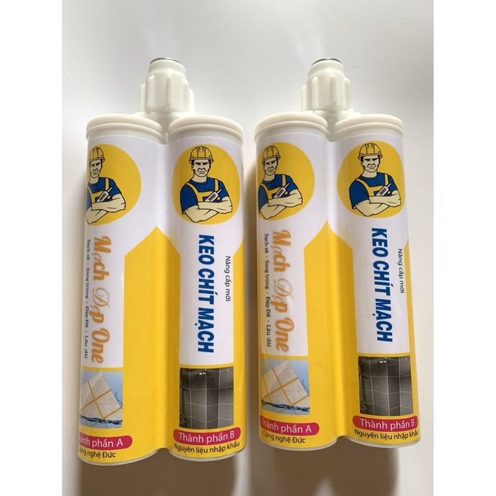 Hình ảnh minh họa keo chà ron 7 Color