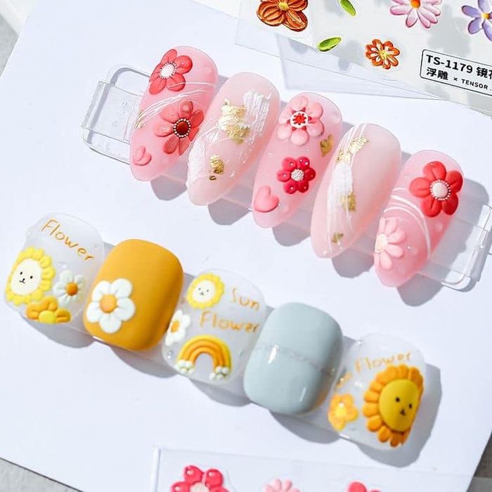 Hình ảnh thành phẩm nail nghệ thuật từ Yun Nail