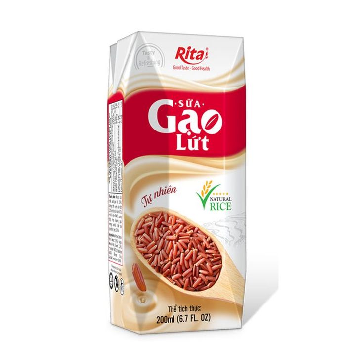 Bộ sưu tập hình ảnh sữa gạo lứt RITA cao cấp