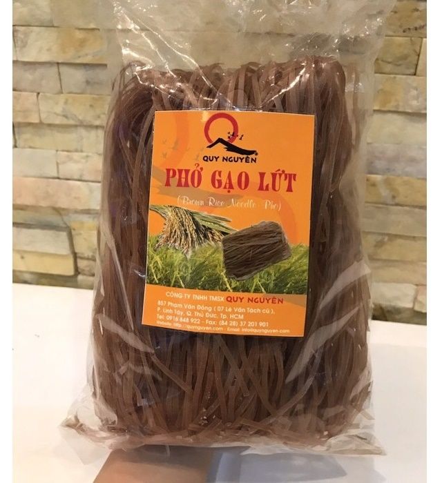 Phở Gạo Lứt Đỏ Quy Nguyên Hình 1