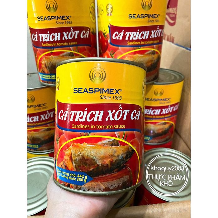 Hình ảnh sản phẩm Cá trích sốt cà SeasPimex phiên bản 2