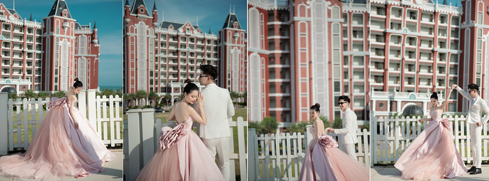 Khoảnh khắc tình nhân lãng mạn tại Win's Studio