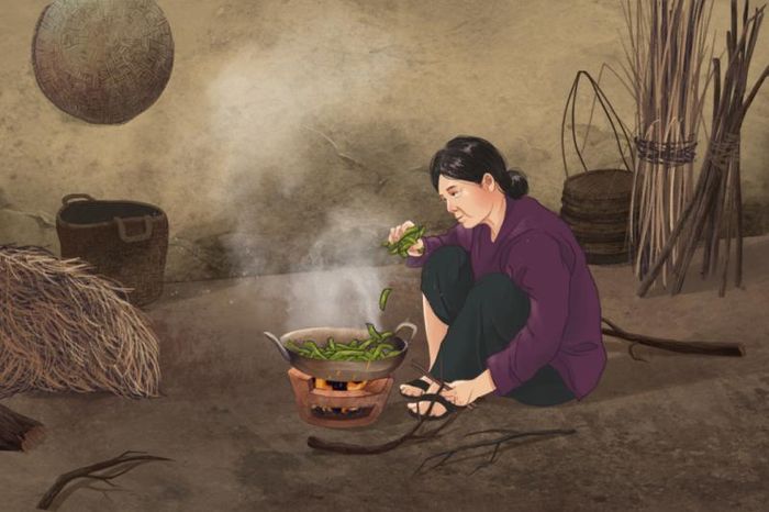 Hình ảnh minh họa chân thực về không gian chái bếp