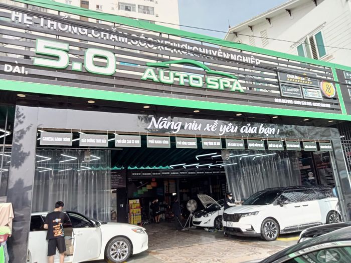 Hình ảnh trung tâm chăm sóc xe 5.0 Auto Spa
