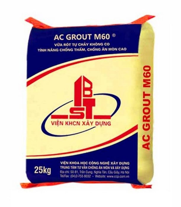 AC GROUT M60 - Vữa siêu cường độ không co ngót (Hình ảnh minh họa)