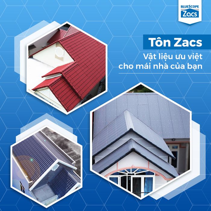 Tôn Zacs Bluescope - Ánh kim bền vững cho công trình