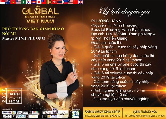 Master Minh Phương - bậc thầy nghệ thuật nối mi với phong cách đẳng cấp và đôi tay vàng