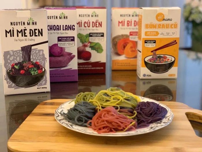 Bộ sưu tập hình ảnh Mì Rau Củ Nguyên Minh - Sắc màu dinh dưỡng tự nhiên