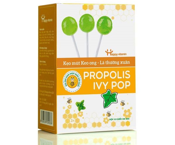 Kẹo mút Happy Vitamin Kids - Bao bì sản phẩm