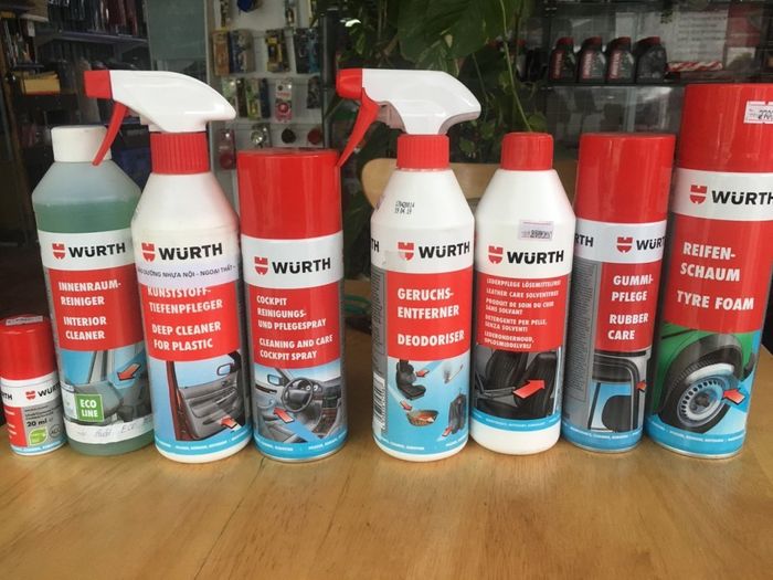 Bộ ảnh minh họa hiệu quả sử dụng Wurth Leather Care