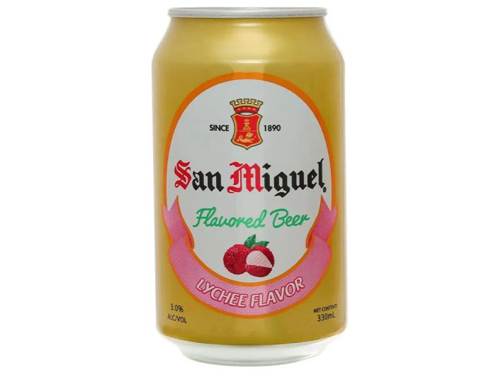 Hình ảnh San Miguel - Bia trái cây vị vải đặc trưng