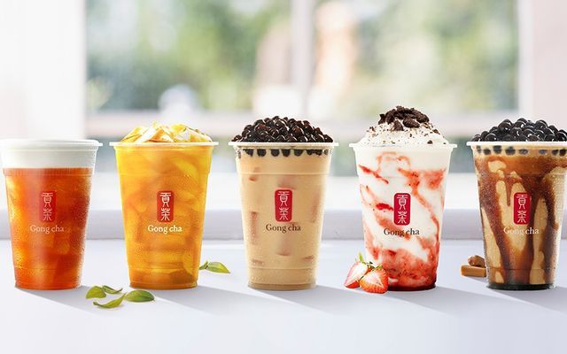 Hình ảnh thương hiệu Gong Cha đầy ấn tượng