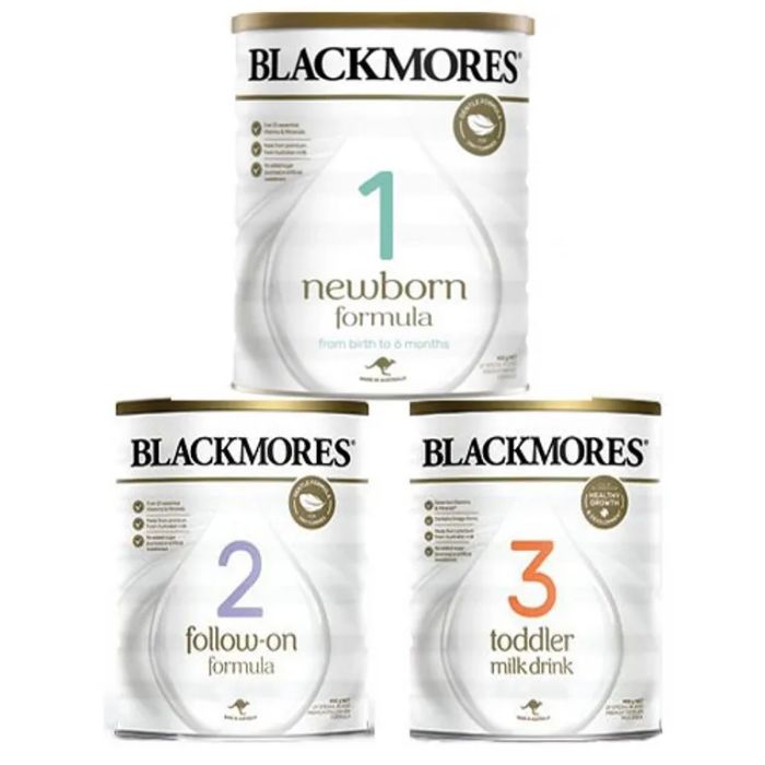 Bộ sưu tập hình ảnh Sữa Blackmores - Góc nhìn cận cảnh về dòng sữa mát lành, giàu Prebiotic GOS tốt cho hệ tiêu hóa non nớt của trẻ.