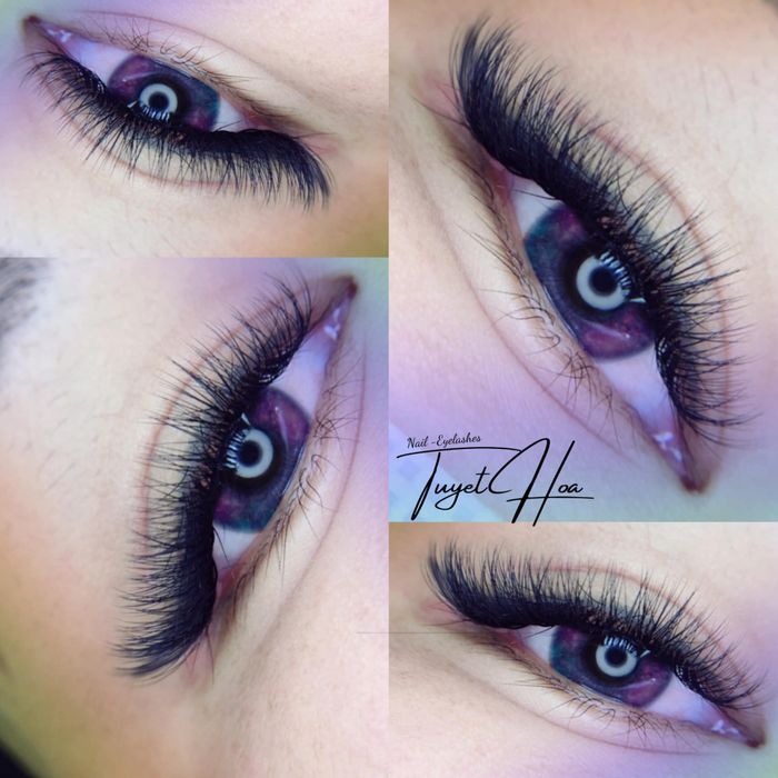 Hình ảnh thực tế tại Tuyết Hoa Eyelash